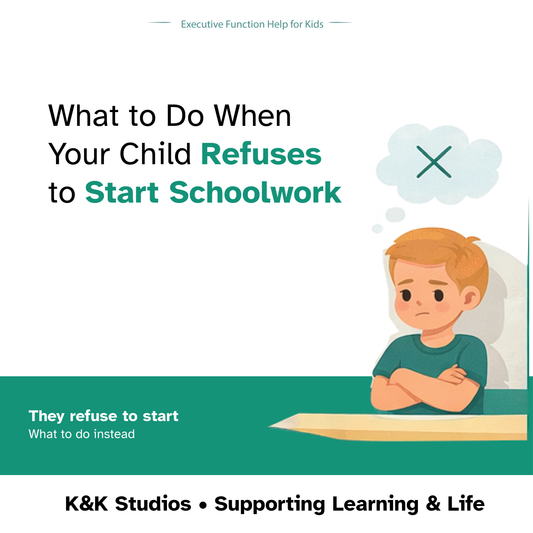 What to Do When Your Child Refuses to Start Schoolwork