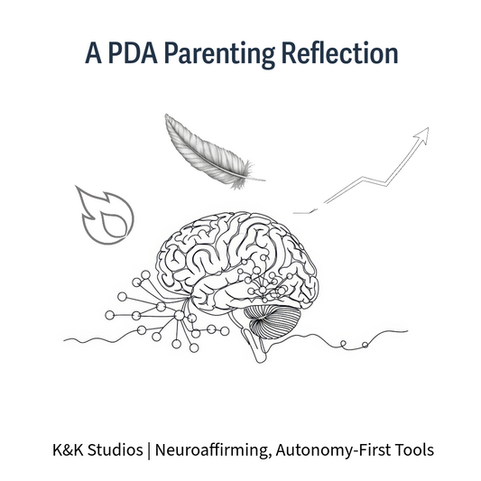 Line drawing of a brain with a flame, feather and arrow surrounding it. Flame symbolizing fight, feather symbolizing fawn(freeze) and the arrow symbolizing flight. 