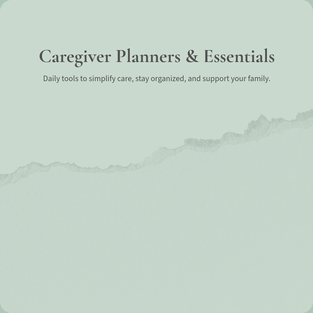 Caregiver Planners & Essentials