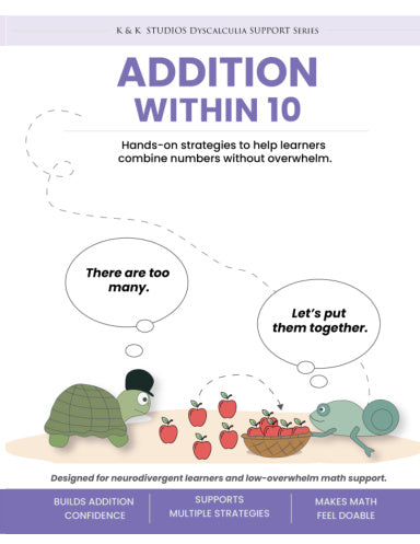 Addition Within 10 Digital resource cover.