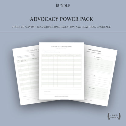 Advocacy Power Pack printable cover