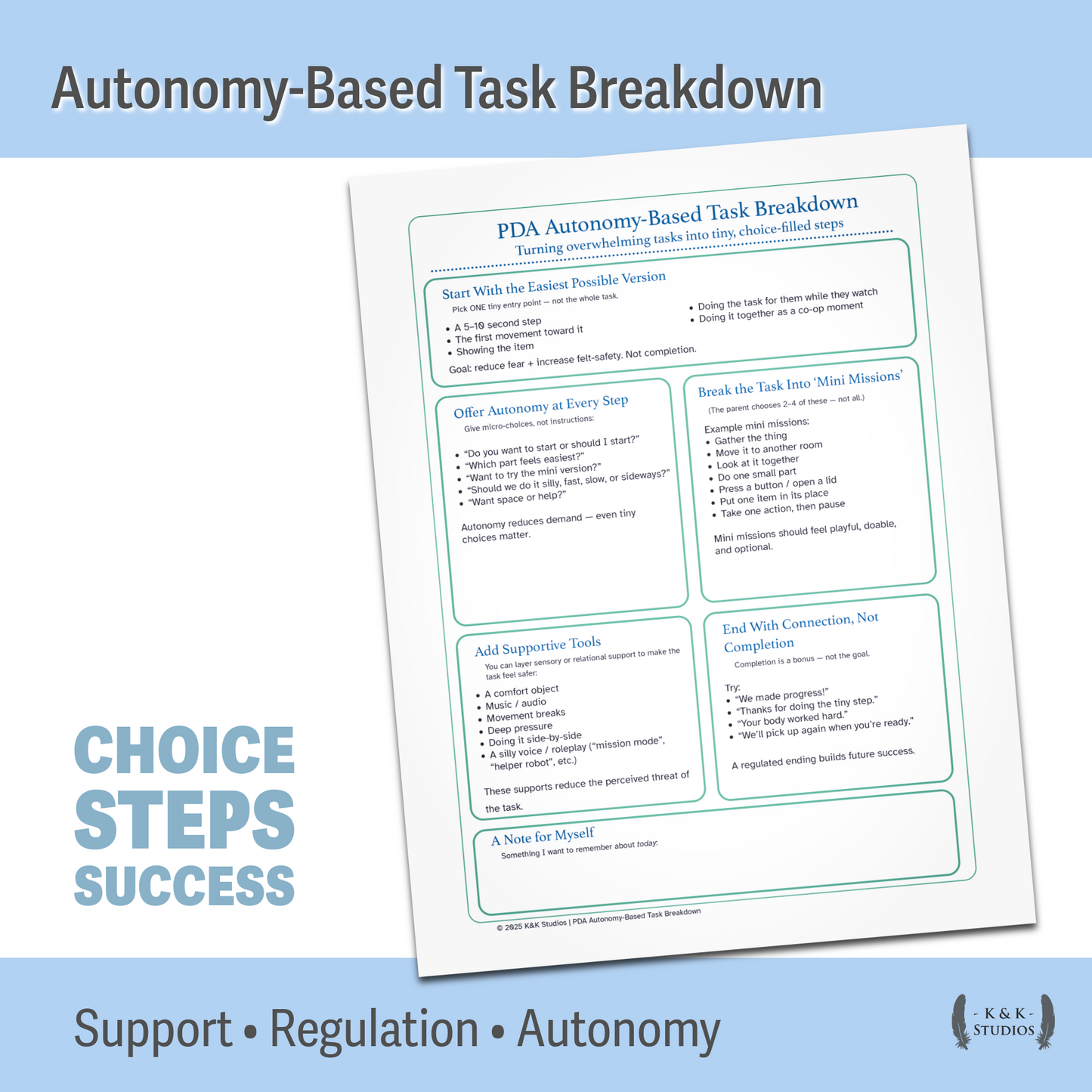 PDA Mega Behavior Bundle | Gentle Starts, Needs Decoder & Supports