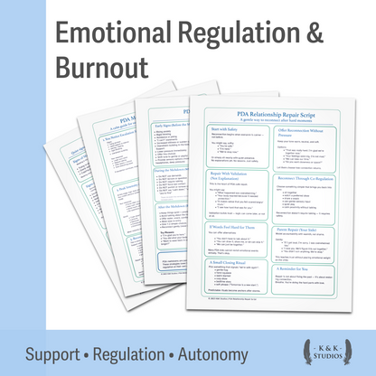 Ultimate PDA Mega Bundle | 27 Tools for Home, School & Therapy