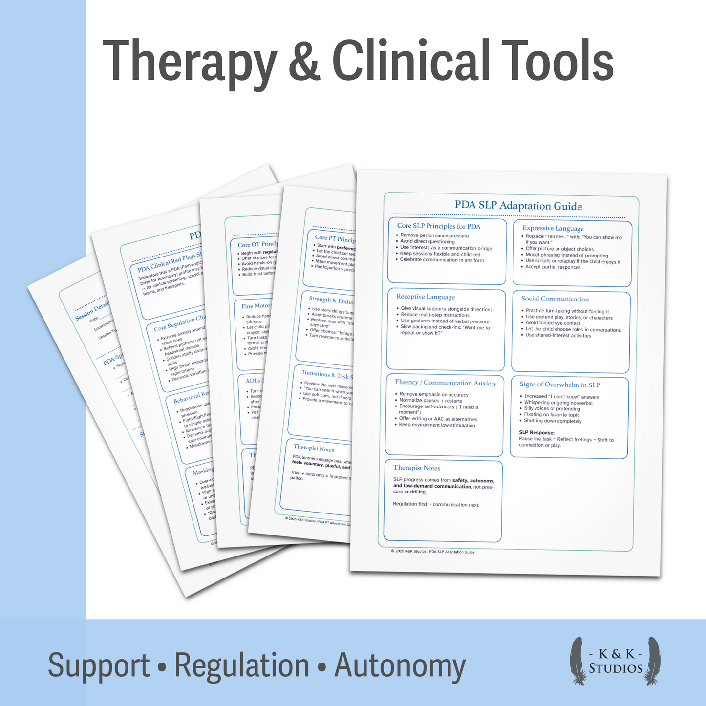 Ultimate PDA Mega Bundle | 27 Tools for Home, School & Therapy