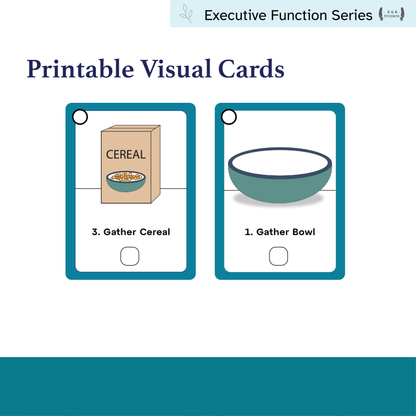 Breakfast Helper | Executive Function Visual Supports for Daily Living Skills