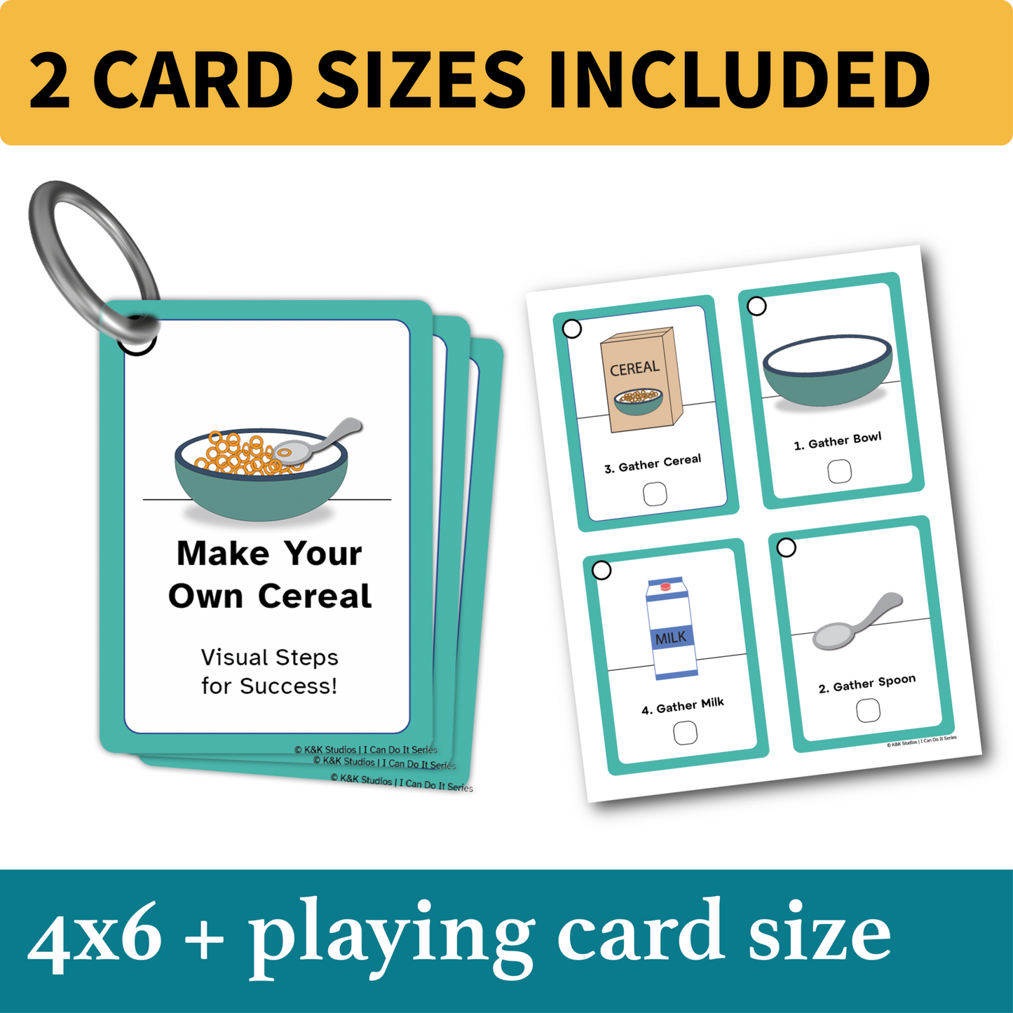 Breakfast Helper | Executive Function Visual Supports for Daily Living Skills