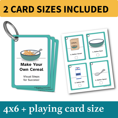 Breakfast Helper | Executive Function Visual Supports for Daily Living Skills