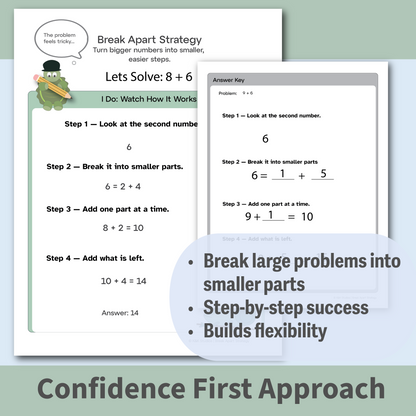 Math Strategy Toolkit | Printable Problem Solving Support for Kids