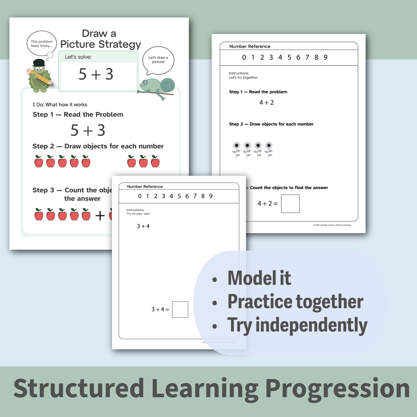 Math Strategy Toolkit | Printable Problem Solving Support for Kids