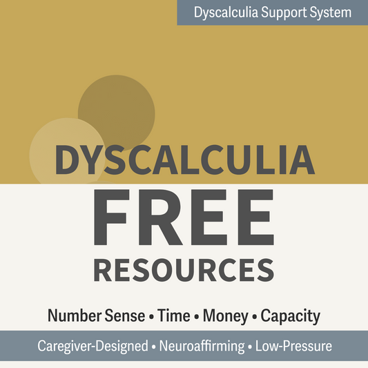 When Math Feels Hard — A Dyscalculia Understanding Resource (Free)