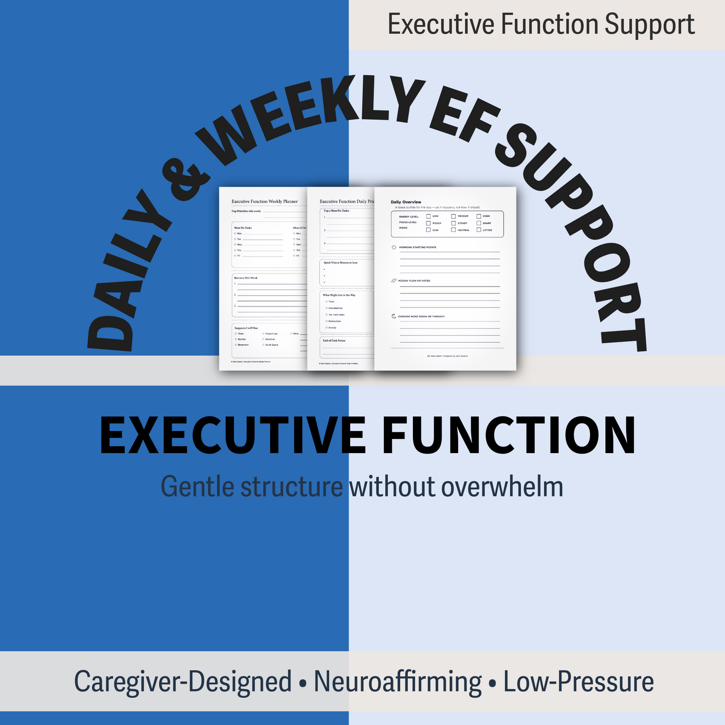 Daily & Weekly Executive Function Planning