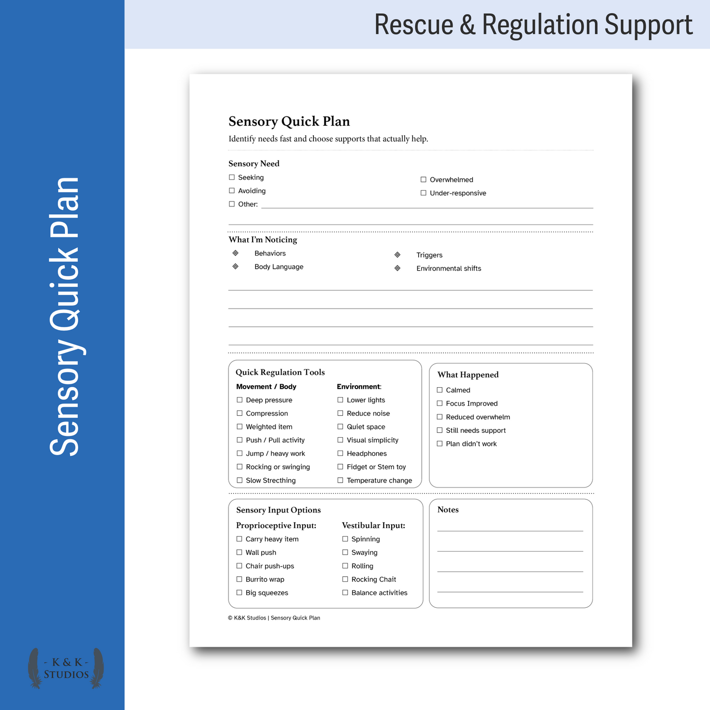 Executive Function Rescue & Regulation