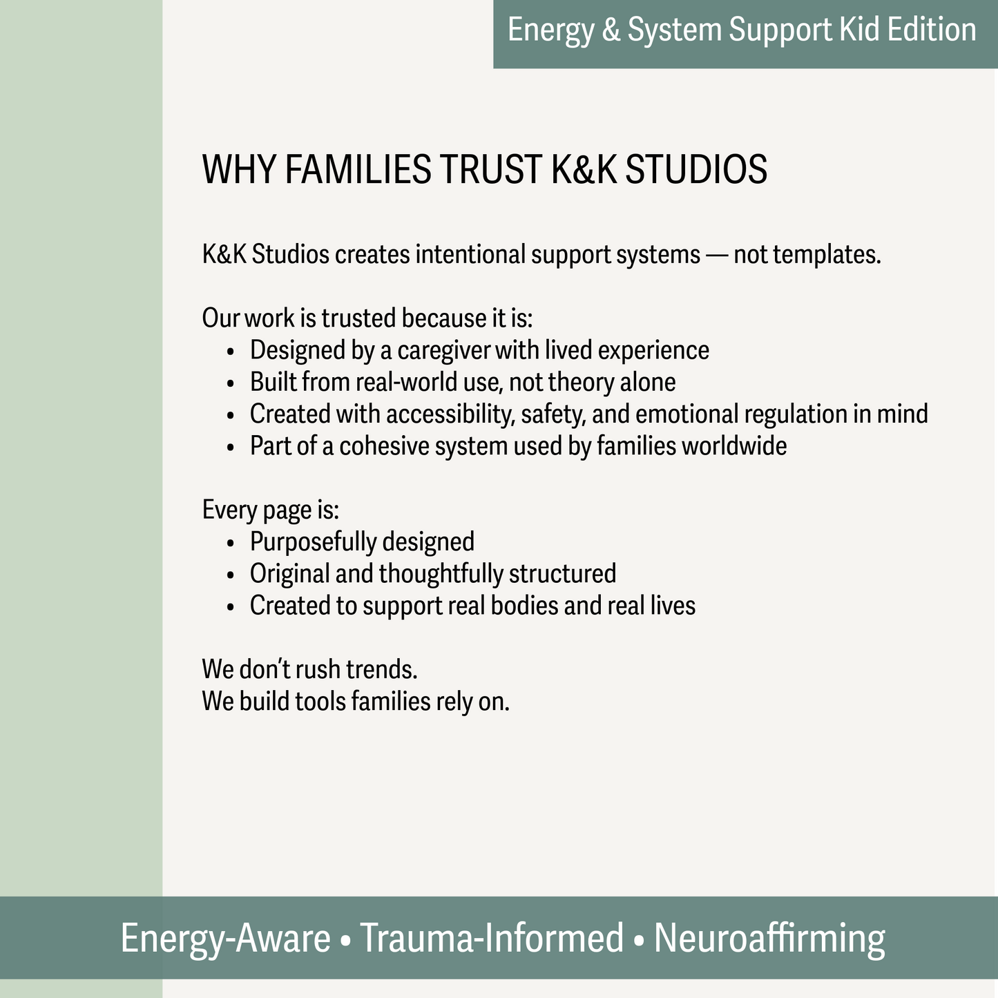 Spoonie Kids: An Energy - Body Awareness Planner