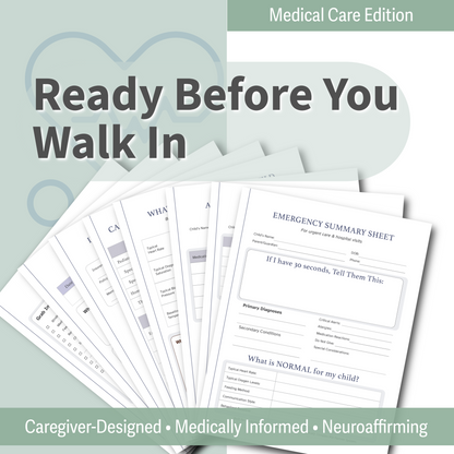 ER Grab & Go Medical Binder