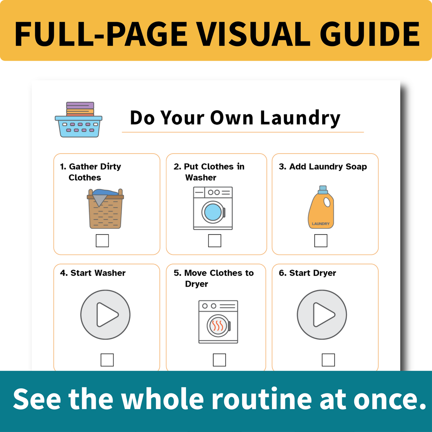 Laundry Helper | Autism & ADHD Daily Living Skills