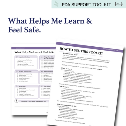 PDA Learner Snapshot