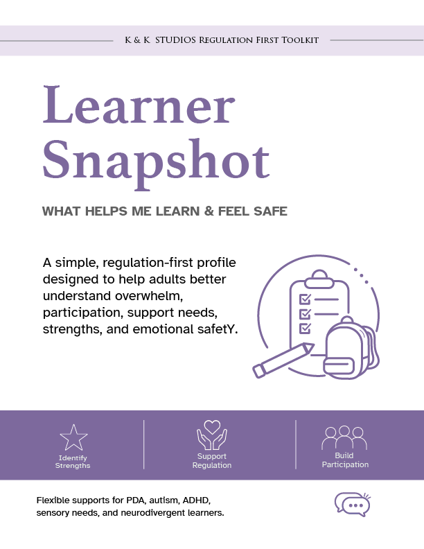 PDA Learner Snapshot