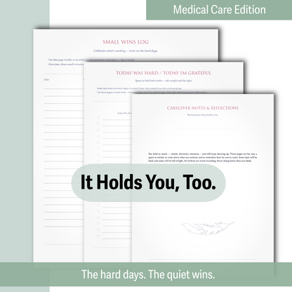 Medically Complex Kiddo Planner — Complete Caregiving System (Color + Print-Friendly PDF)