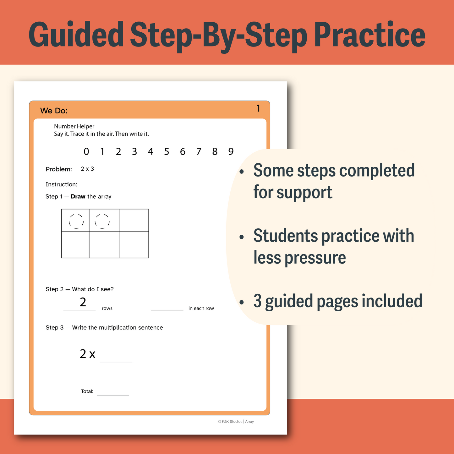 Multiplication Strategy Toolkit for Struggling Learners | K&K Studios