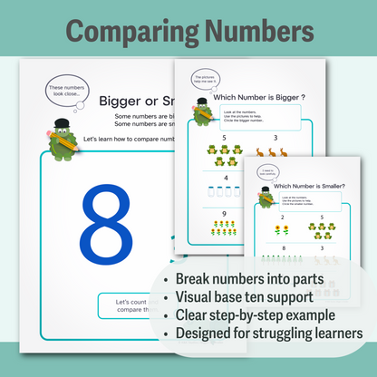 Number Sense Toolkit | Low-Overwhelm Math Support for Dyscalculia & Early Learner