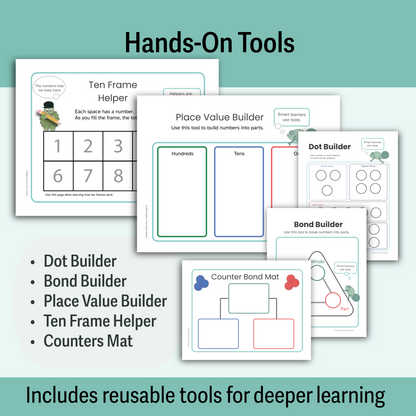 Number Sense Toolkit | Low-Overwhelm Math Support for Dyscalculia & Early Learner