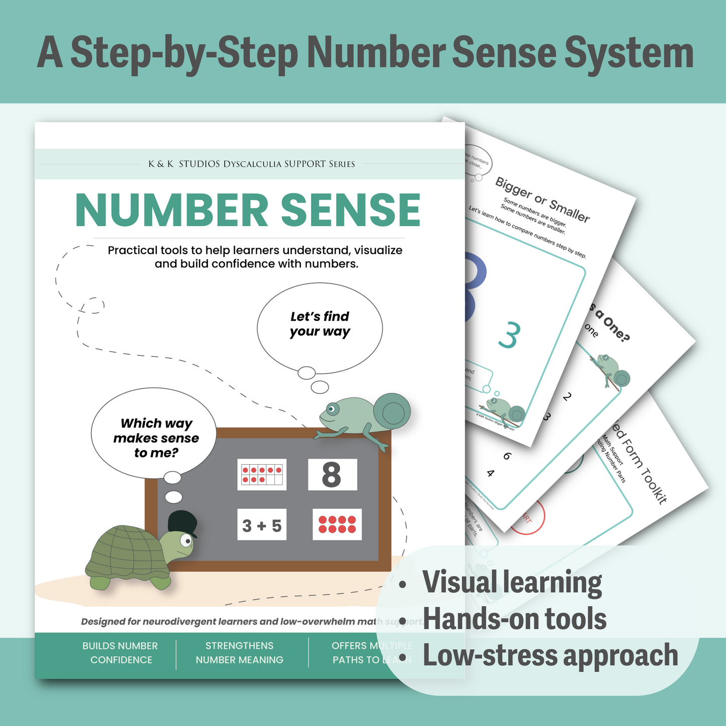 Number Sense Toolkit | Low-Overwhelm Math Support for Dyscalculia & Early Learner