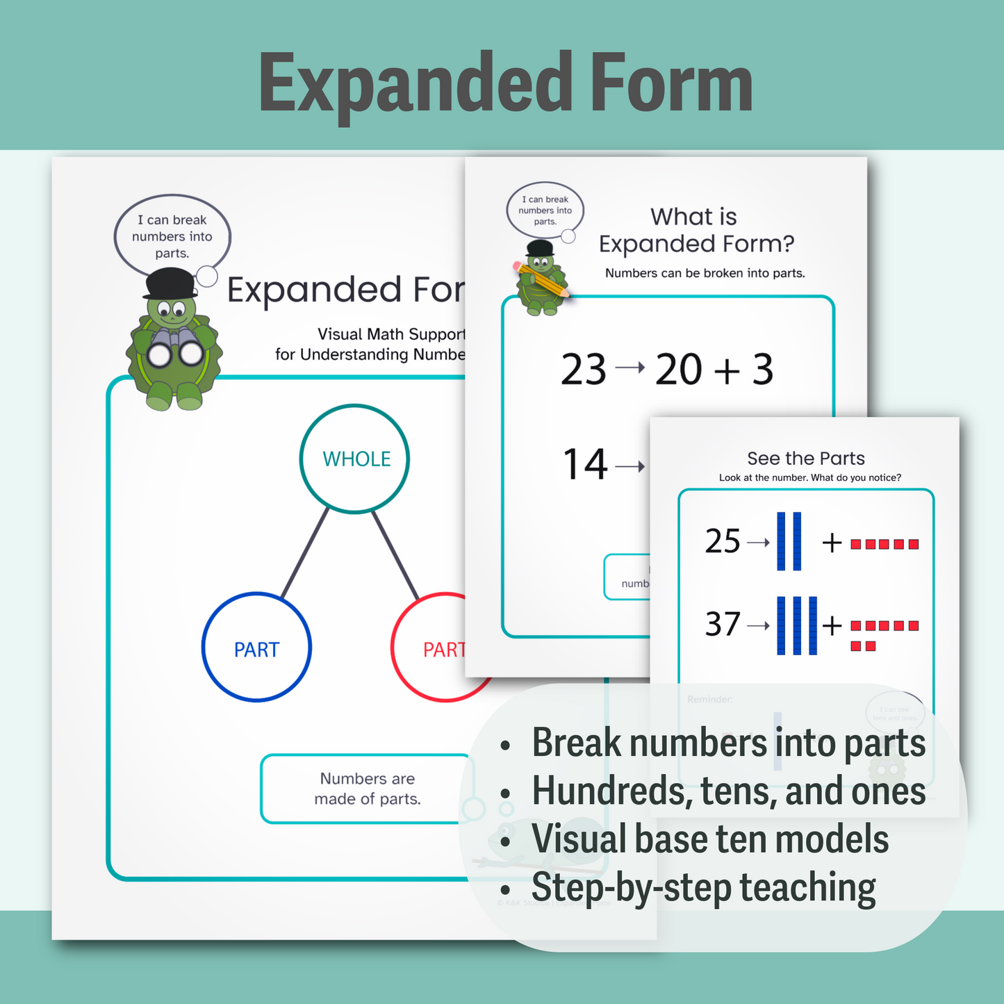 Number Sense Toolkit | Low-Overwhelm Math Support for Dyscalculia & Early Learner