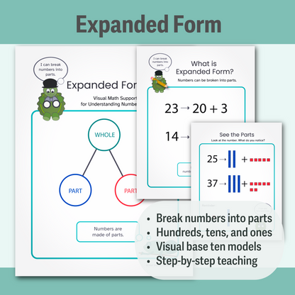 Number Sense Toolkit | Low-Overwhelm Math Support for Dyscalculia & Early Learner
