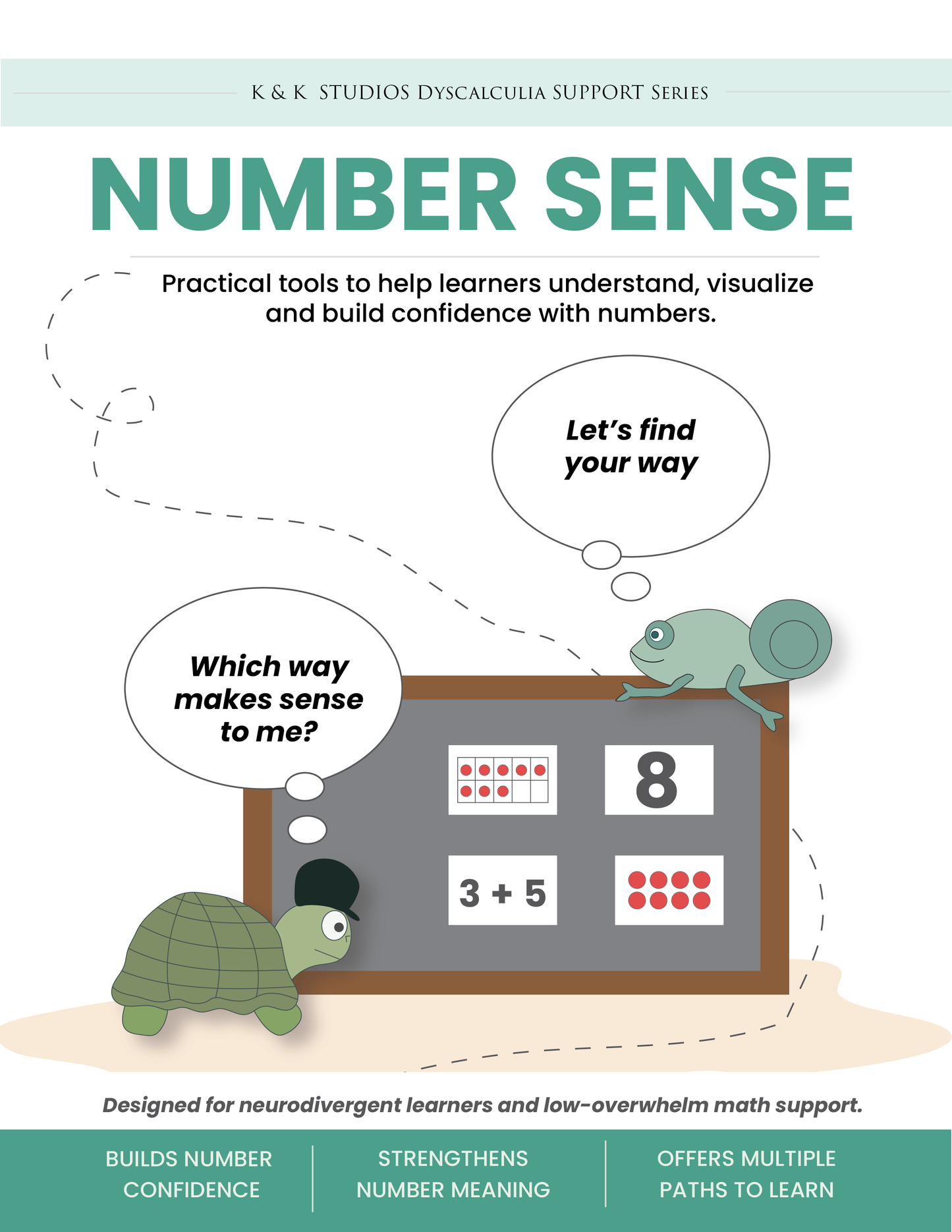 Number Sense Toolkit | Low-Overwhelm Math Support for Dyscalculia & Early Learner