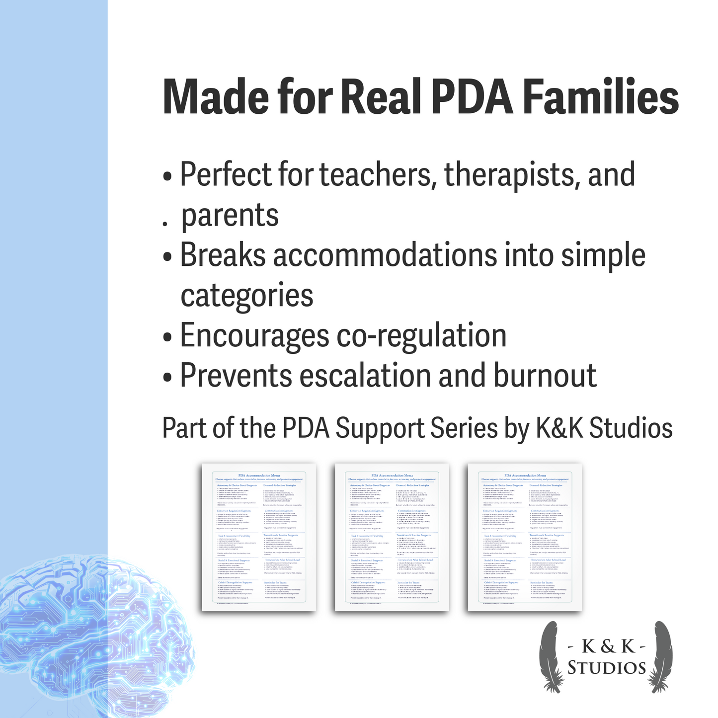 PDA Emotional Regulation & Burnout Toolkit