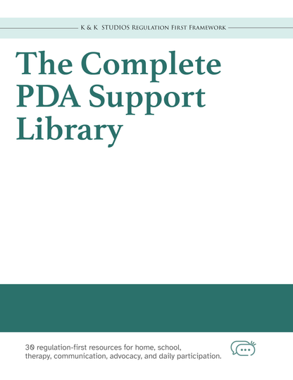 Book cover of 'The Complete PDA Support Library' with text and a green banner.