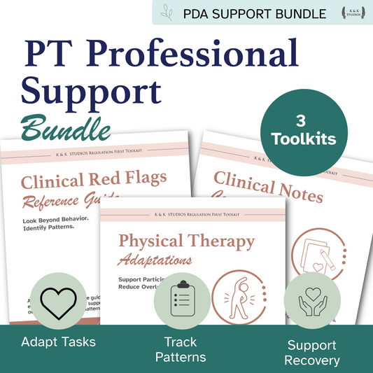 PT Professional Support Bundle with three toolkits on a white background