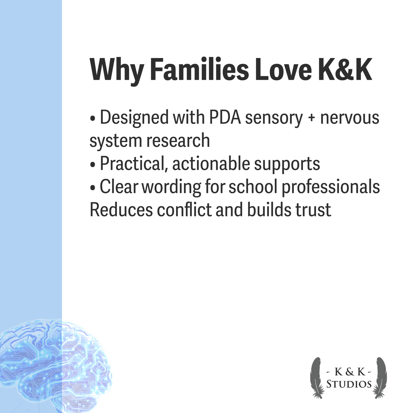 PDA School Communication & Homework Bundle | Low-Demand Supports