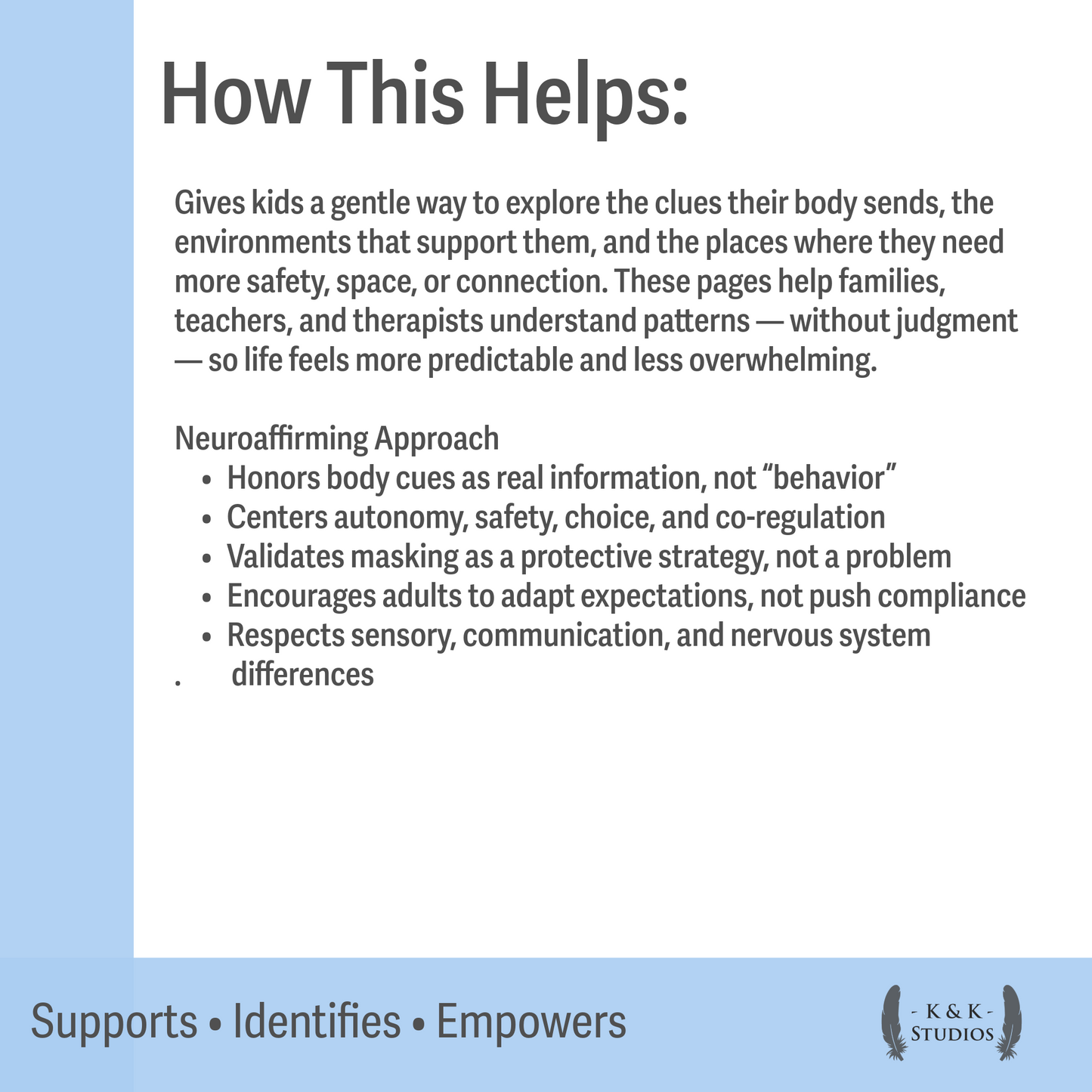 Section 6 — My Patterns, Maps & Safe Places