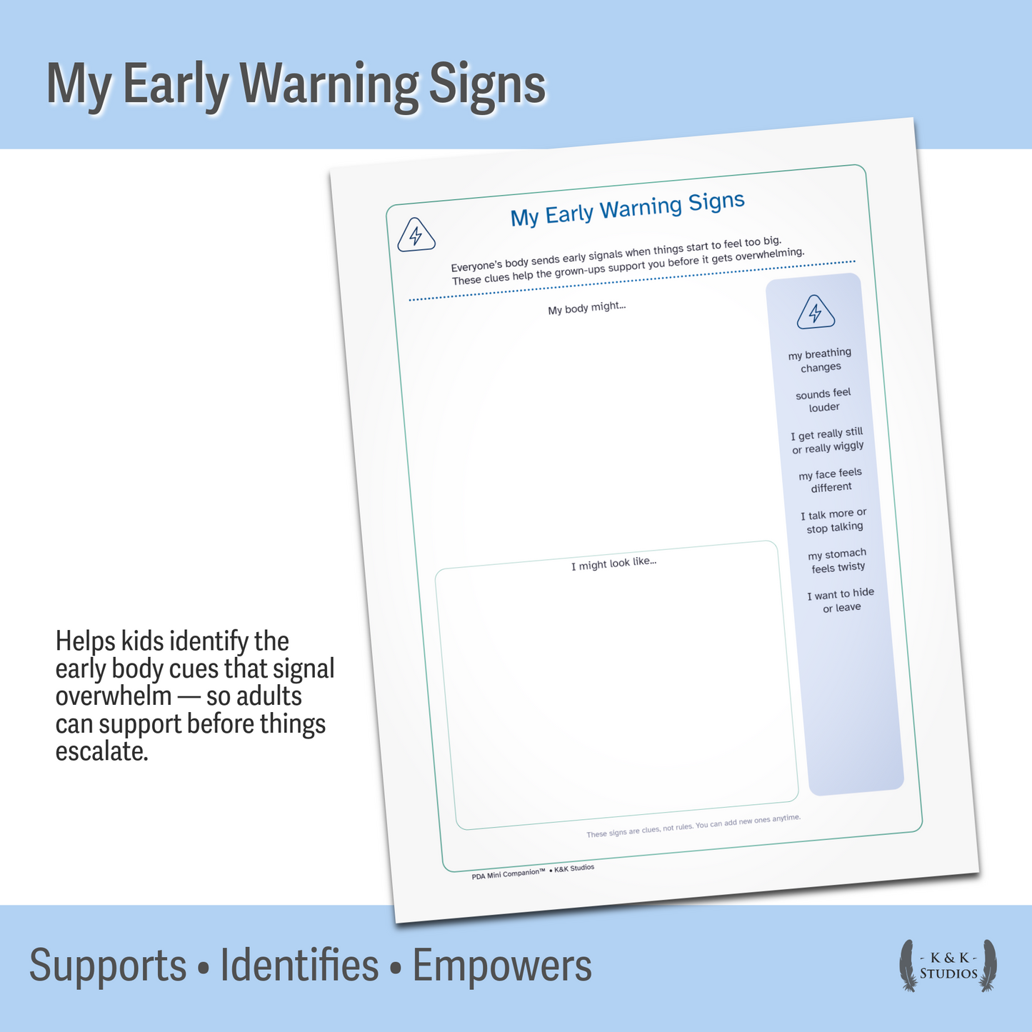 Section 6 — My Patterns, Maps & Safe Places