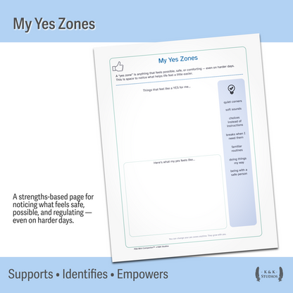 Section 6 — My Patterns, Maps & Safe Places