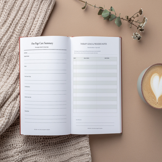 OT PT SLP therapy schedule and progress tracker