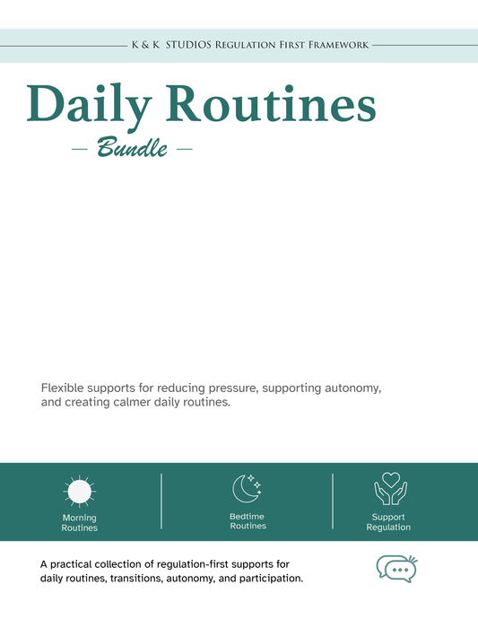 PDA Daily Routines