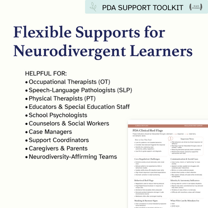 Clinical Red Flags | PDA Assessment & Differential Diagnosis Guide