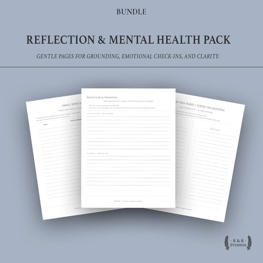 Caregiver Reflection & Mental Health Toolkit cover