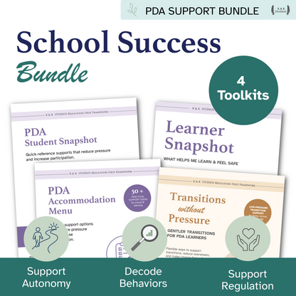 PDA School Success Toolkit