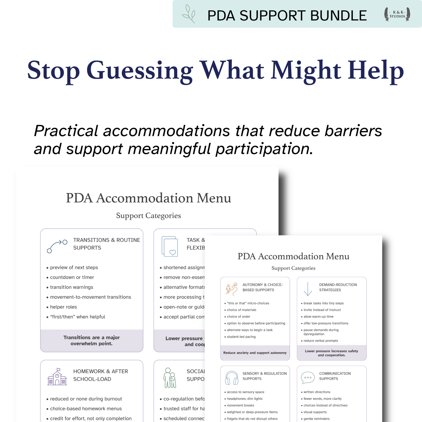 PDA School Success Toolkit