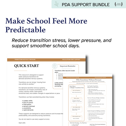 PDA School Success Toolkit
