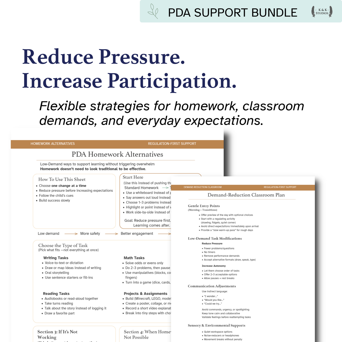 PDA School & Home Support