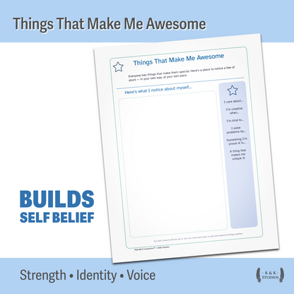 Section 1 - Strengths & Identity Toolkit