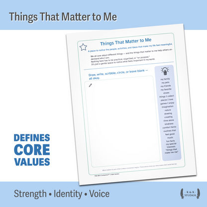 Section 1 - Strengths & Identity Toolkit