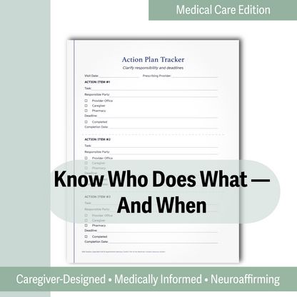 Specialist Visit - Appointment Advocacy Toolkit