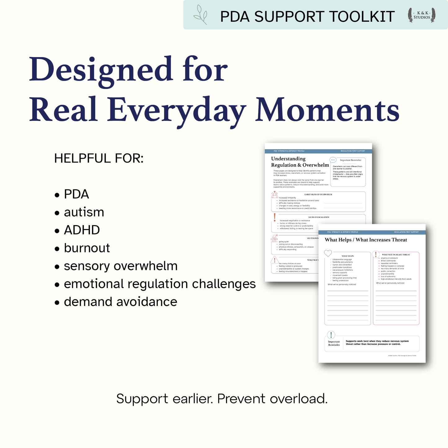PDA Strengths & Interest Profile