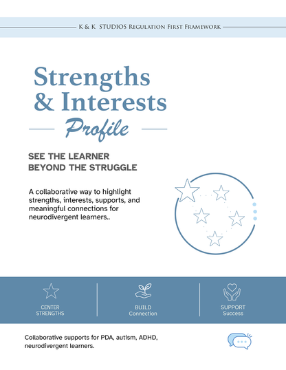 PDA Strengths & Interest Profile
