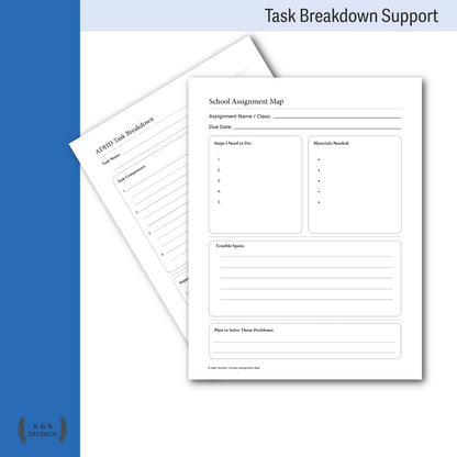 Executive Function Complete Toolkit (15 Sheets)